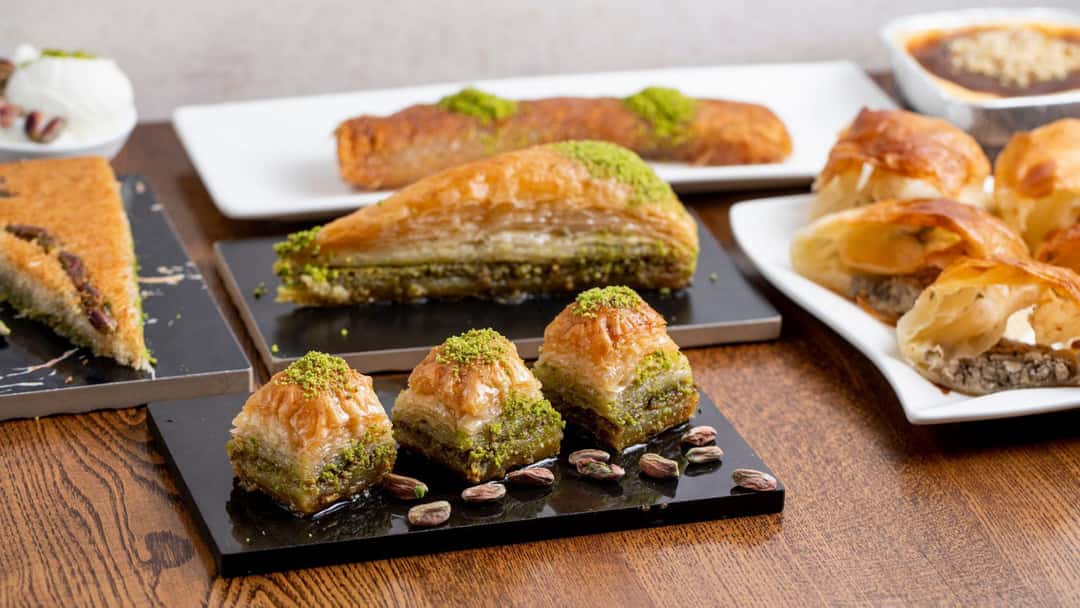 Turkish Baklava with Indian Nuts
