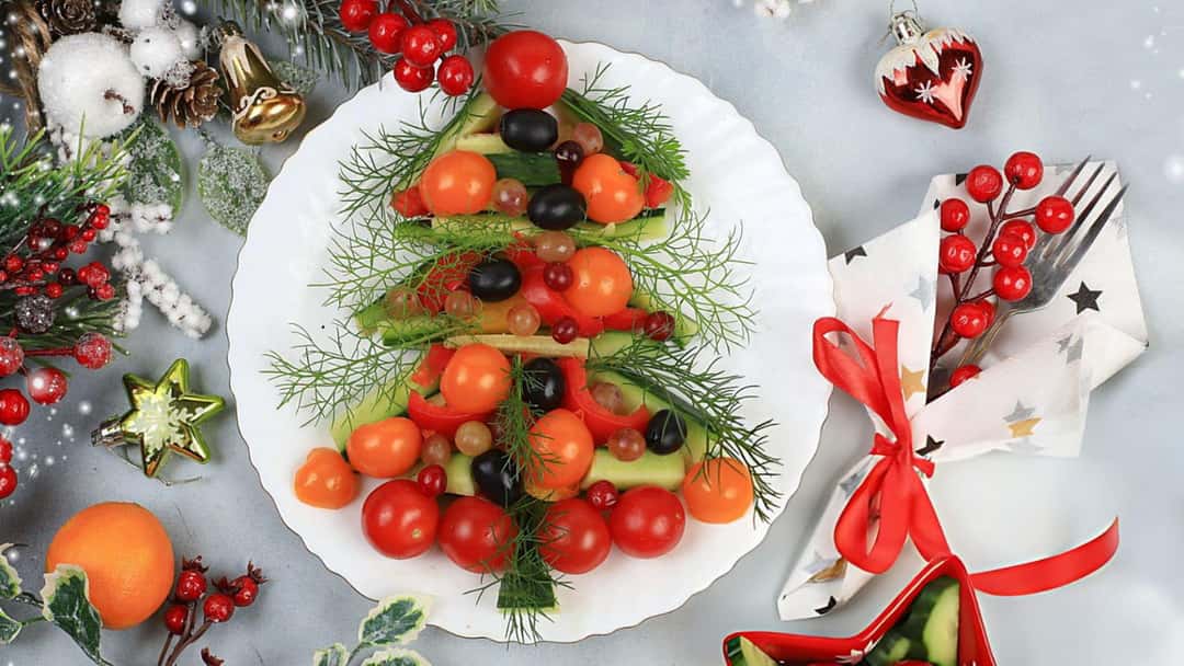 Vegetarian centrepiece of Christmas