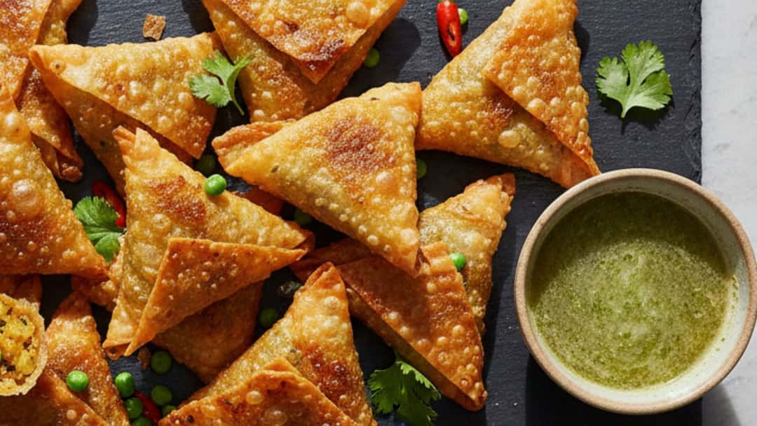 Crispy Vietnamese Rice Paper Samosas 