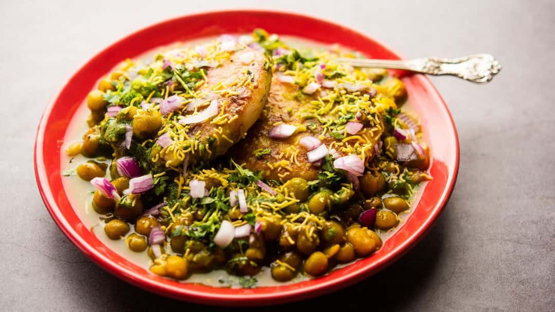 Ragda Pattice Indian Snack