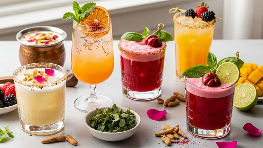 Zero-Proof Festive Drinks