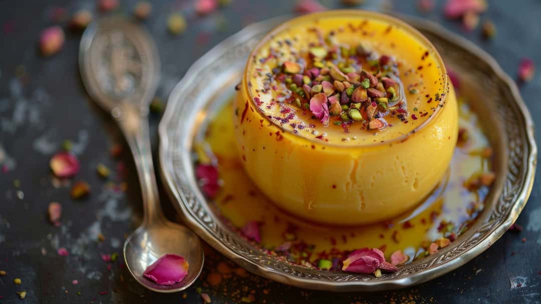 Turmeric Latte Panna Cotta Recipe