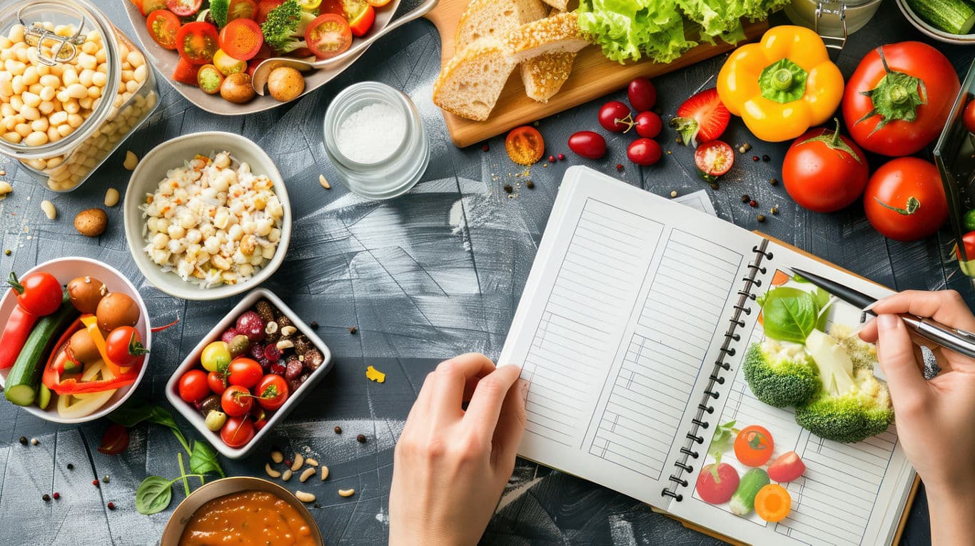 Food allergies conceptual image