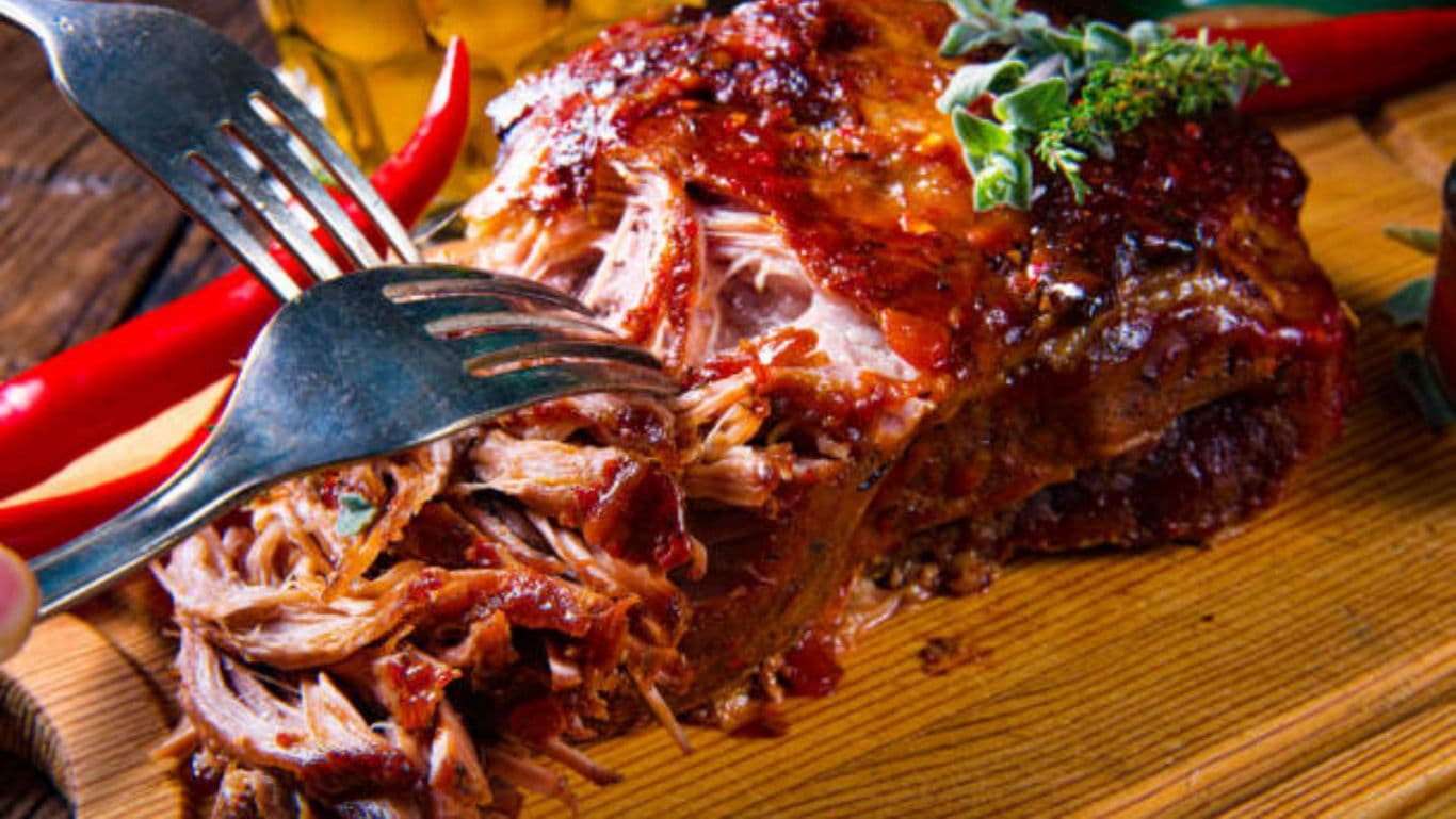Juicy Pulled Pork with Fresh Herbs