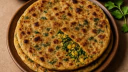 Aloo Radish Leaf Paratha