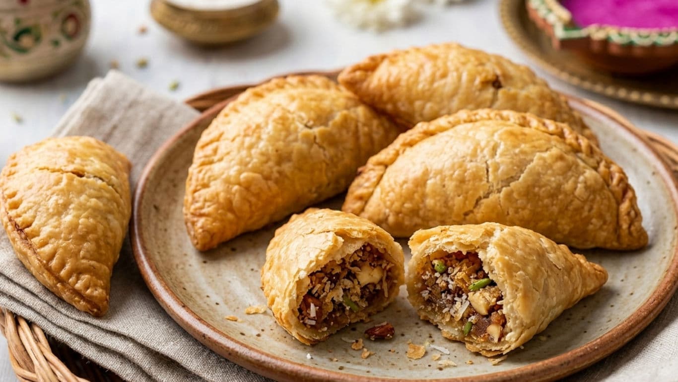 Baked Gujiya
