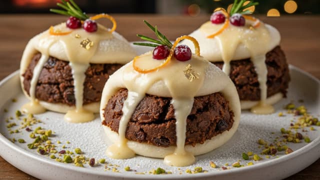 Pudding Steamed Buns