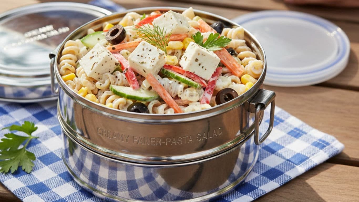 Paneer Pasta Salad