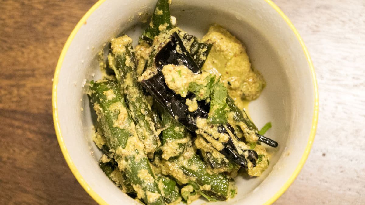 Curries and dal for Mahaprasad