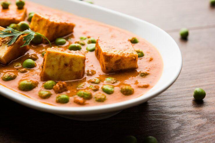 matar paneer