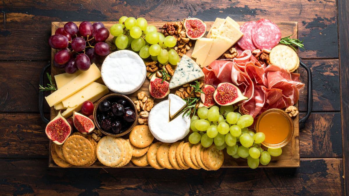 single charcuterie board