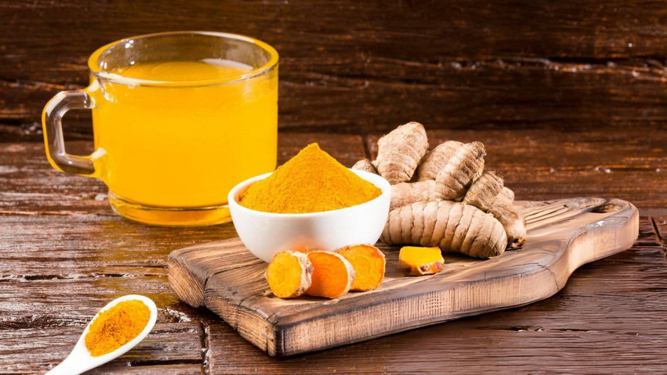Fresh turmeric root