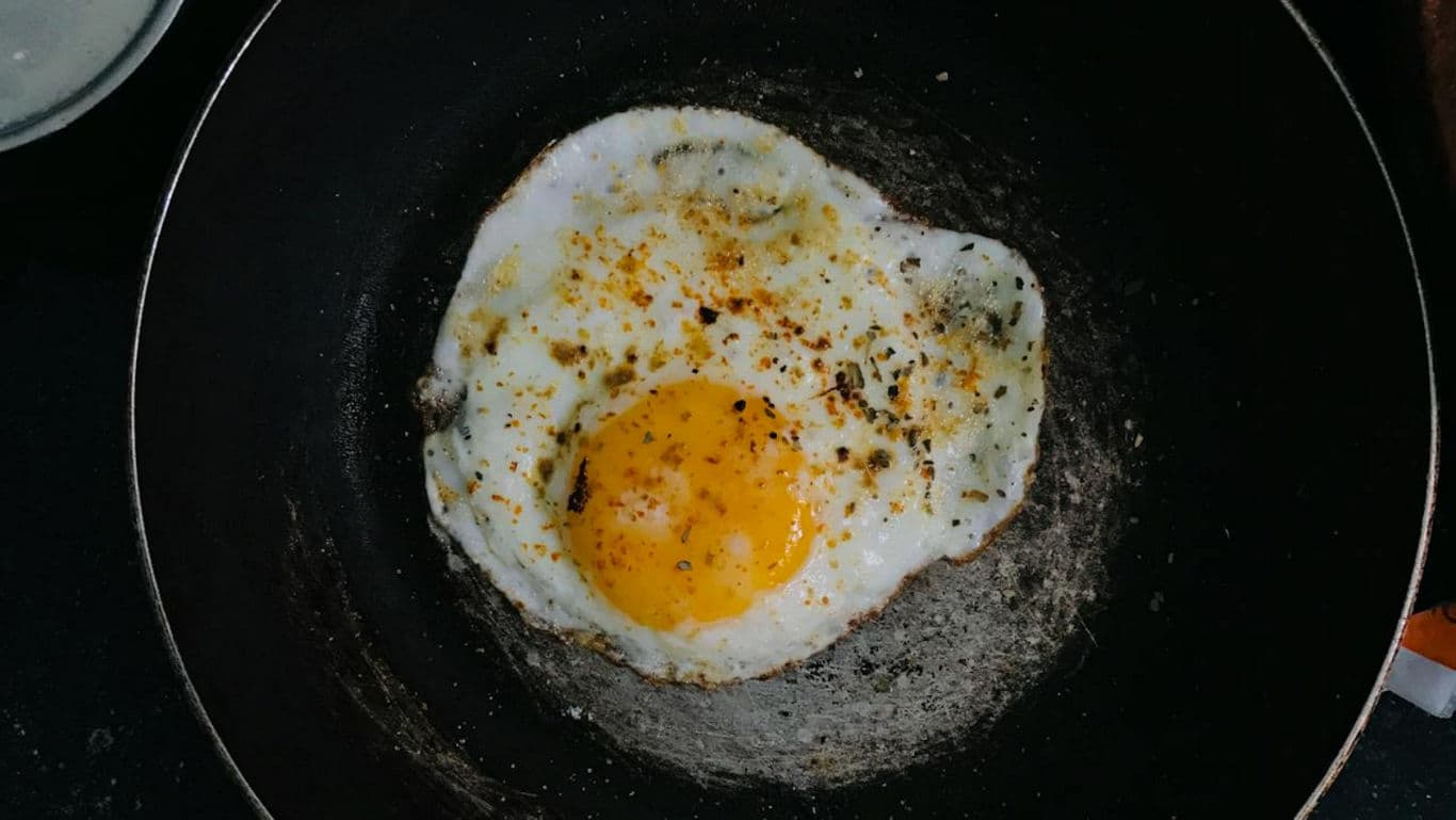 Fried Egg Paratha