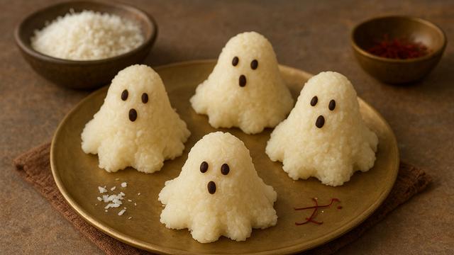 Ghostly Coconut Barfi