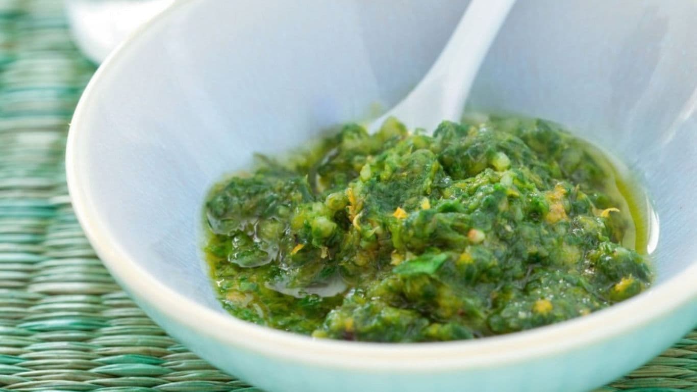 Chimichurri in a jar