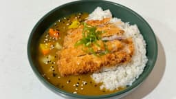 A Bowl Of Japanese Katsu Curry