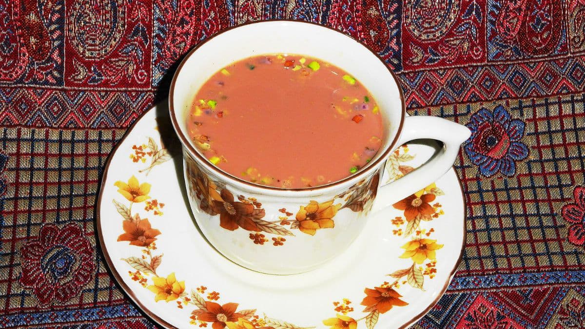 Cup of noon chai