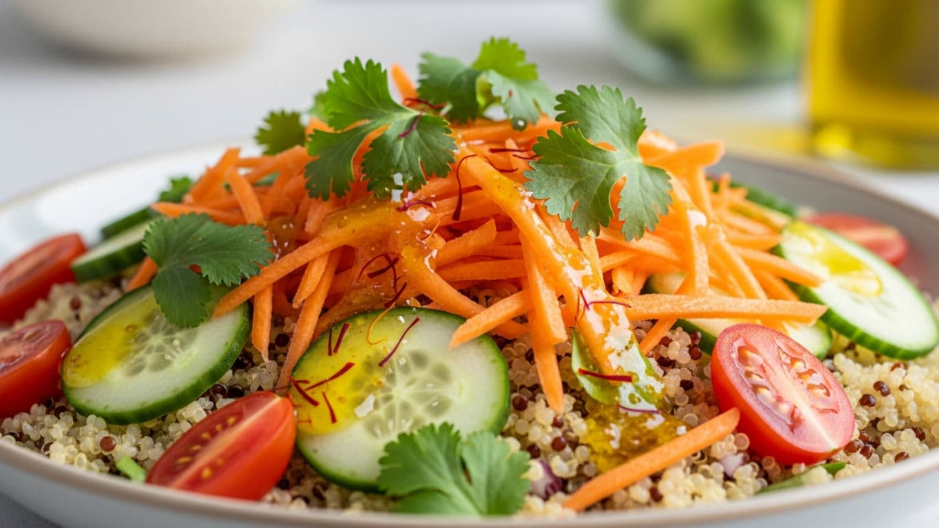Kesar Quinoa Salad