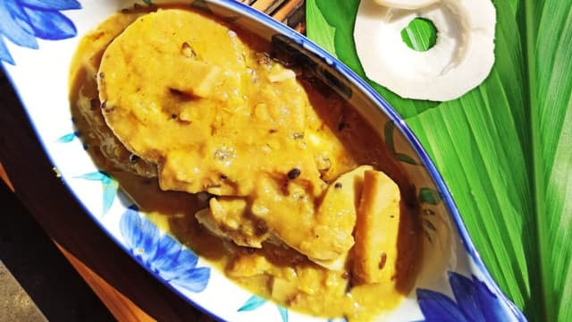 Assamese Khar served in a dish