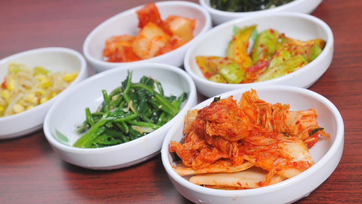 A spread of veg side dishes