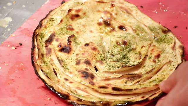 Perfectly Layered Missi Paratha