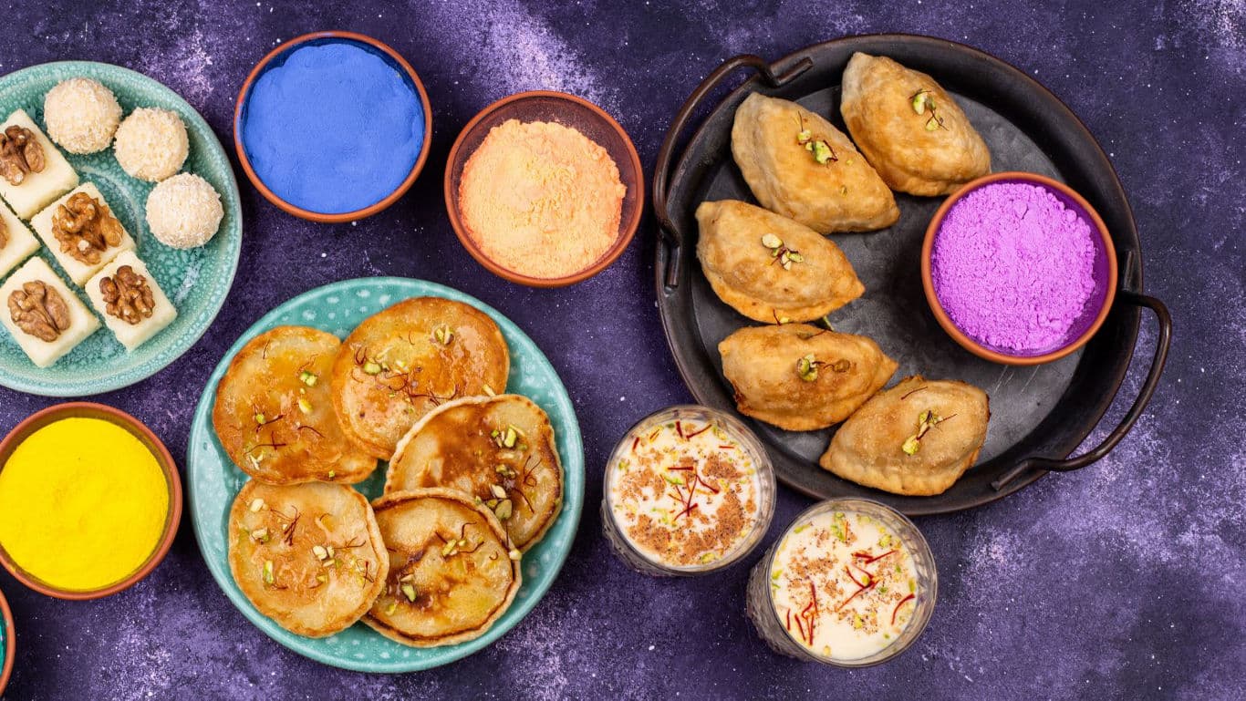 Holi food