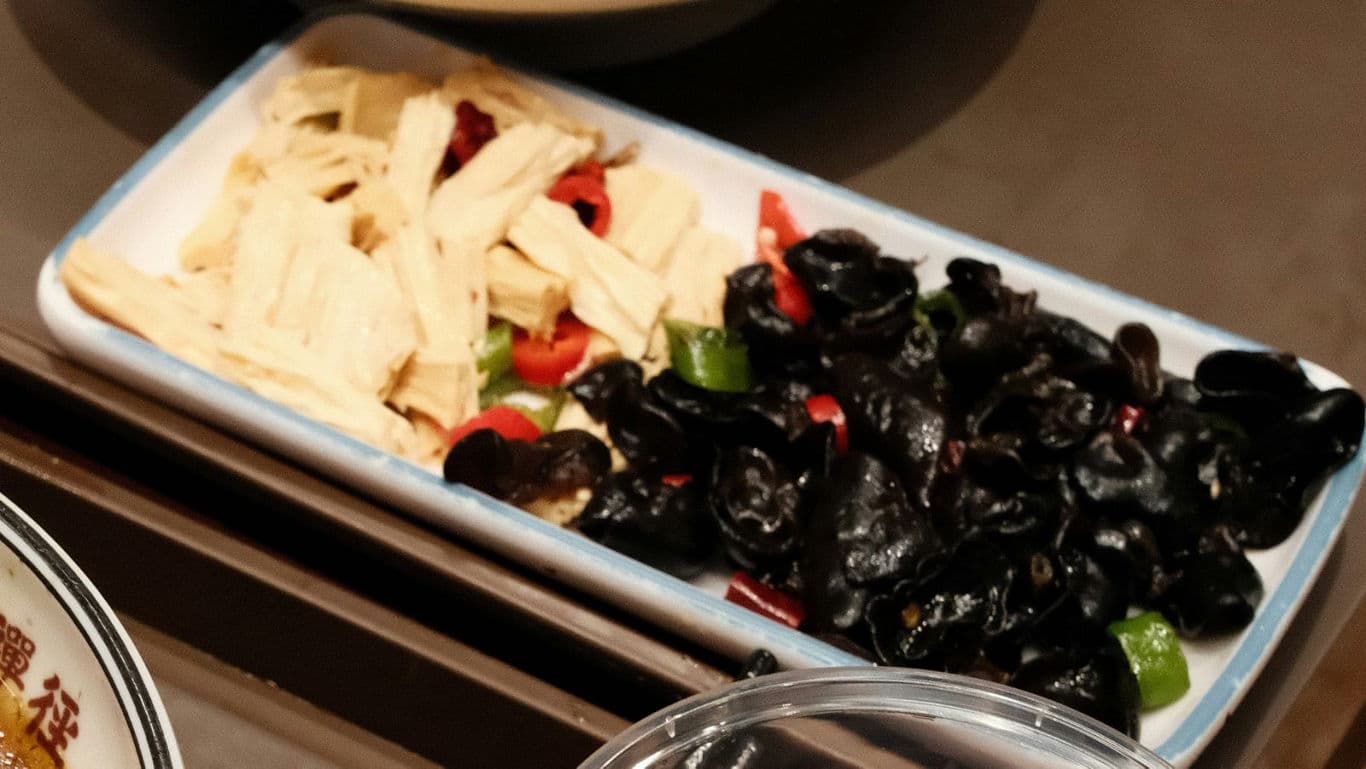 Assorted Tofu Skin and Black Fungus Appetizer Plate