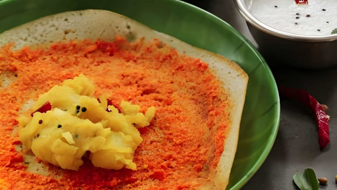 Mysore masala dosa.