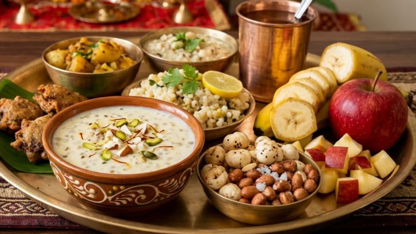Navratri Upvas Thali