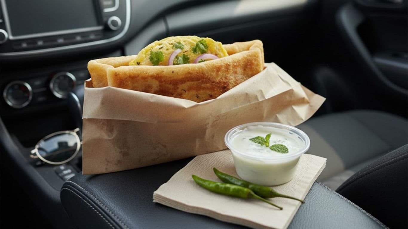 Pocket paratha