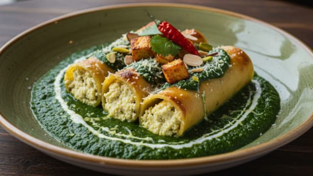 Palak Paneer & Ricotta Cannelloni Banner web - 1