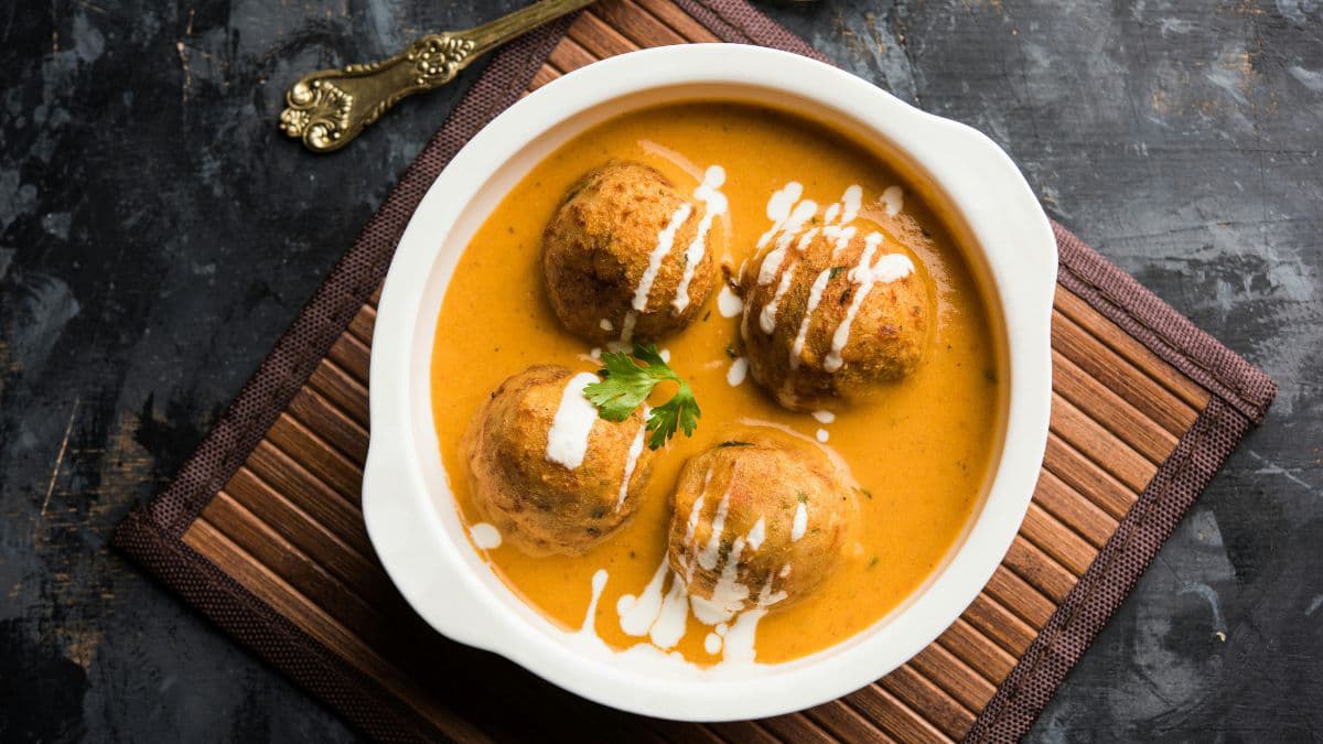 Bowl of paneer kofta