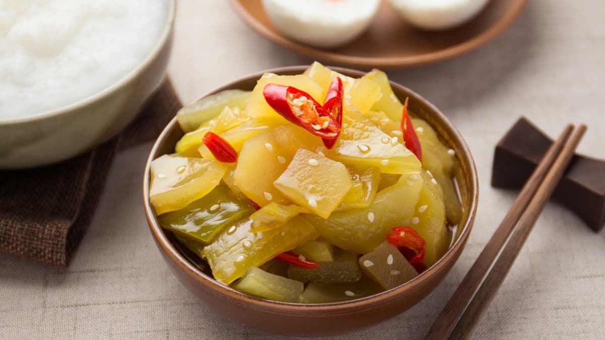 Chinese pickled greens