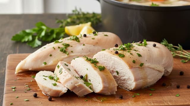 poached-chicken-with-herbs-for-tender-juicy-healthy-meals-thumbnail