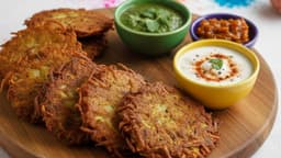 Golden Potato Latkes