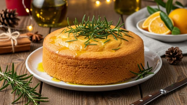 Rosemary & Olive Oil Sponge Cake