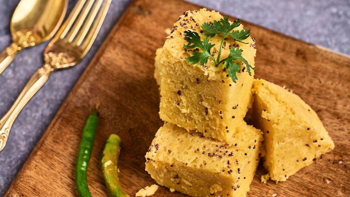 Singhara Atta Dhokla