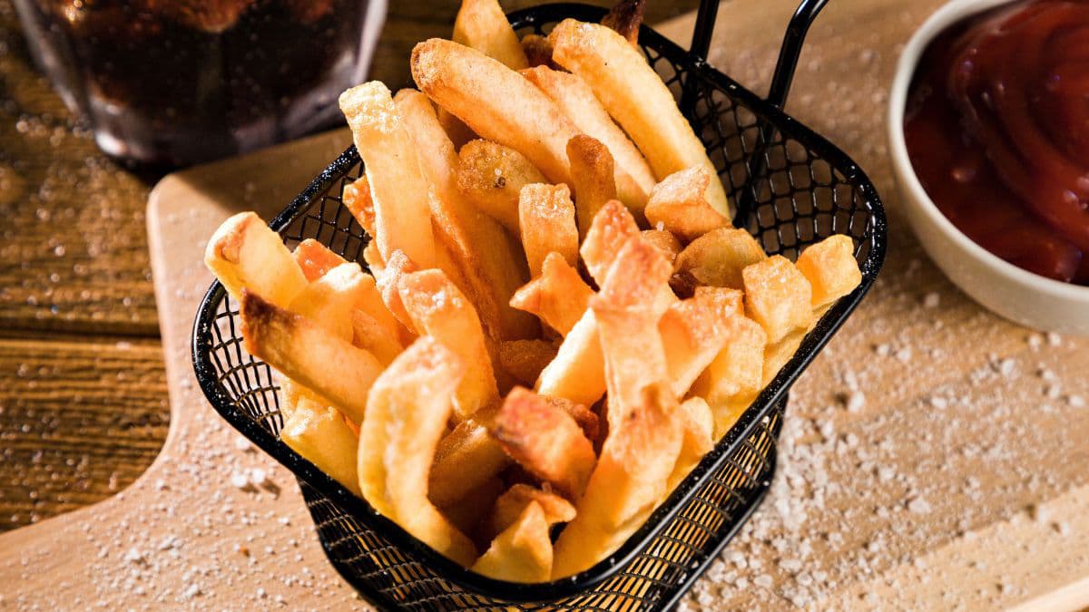 Healthy air fryer snack