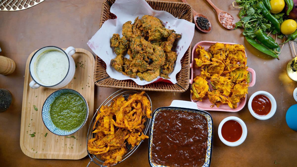 Traditional Indian snacks made with Khapli atta