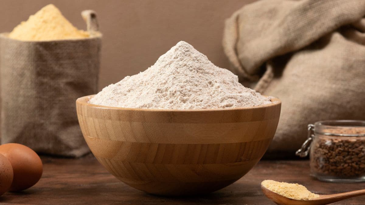 High-quality khapli wheat flour 