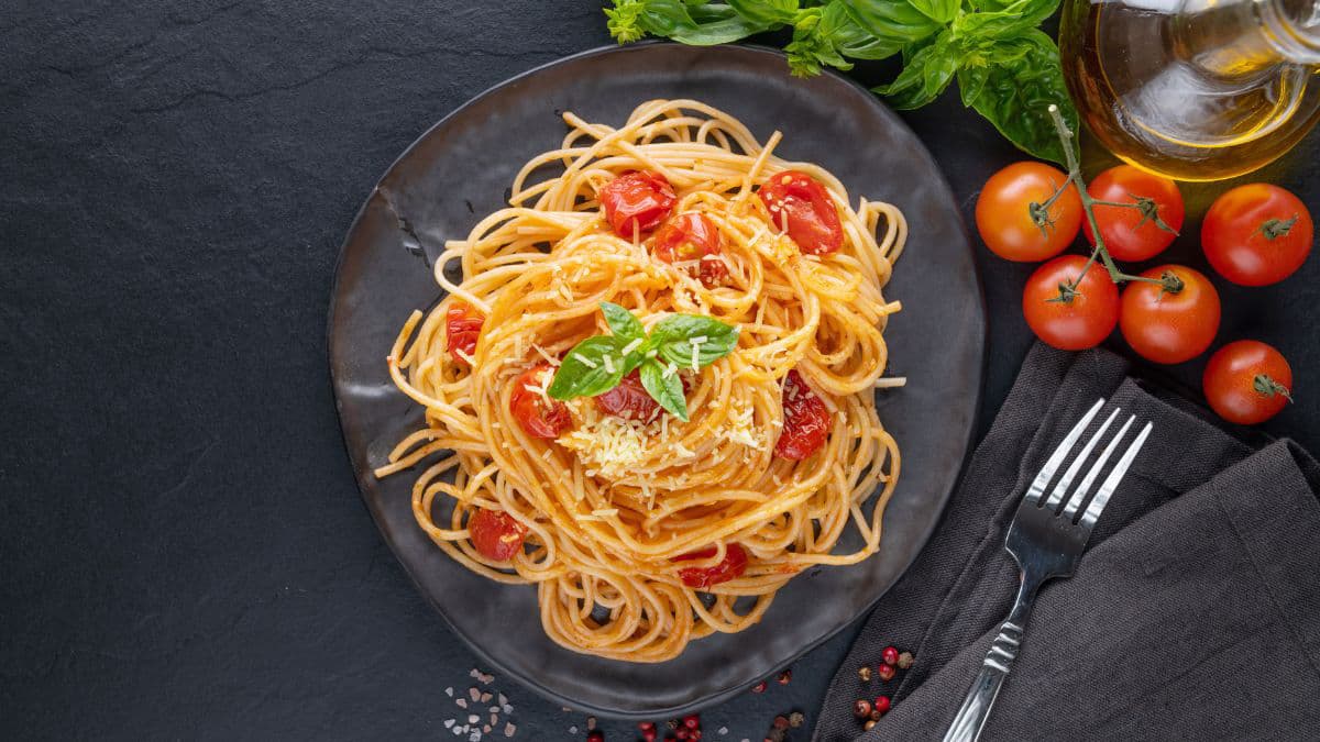 Italian spaghetti pasta