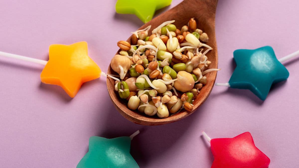 Spoonful of sprouts