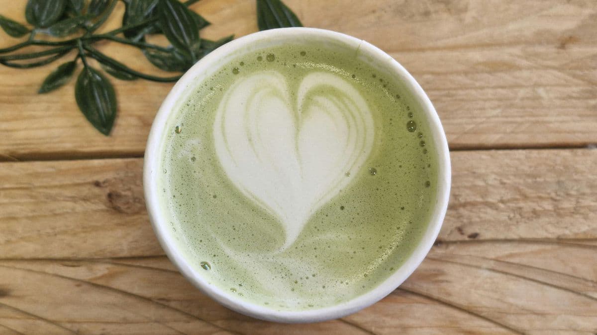 blueberry matcha hot milk.