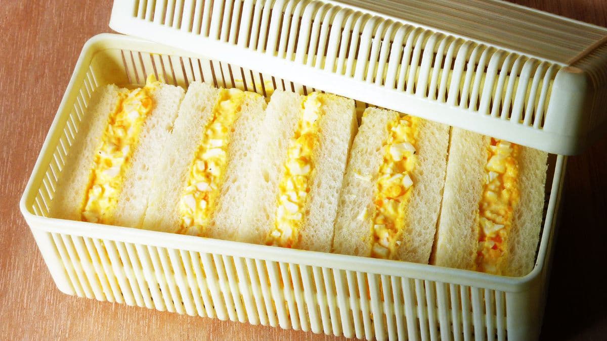 Delicious egg sandwiches