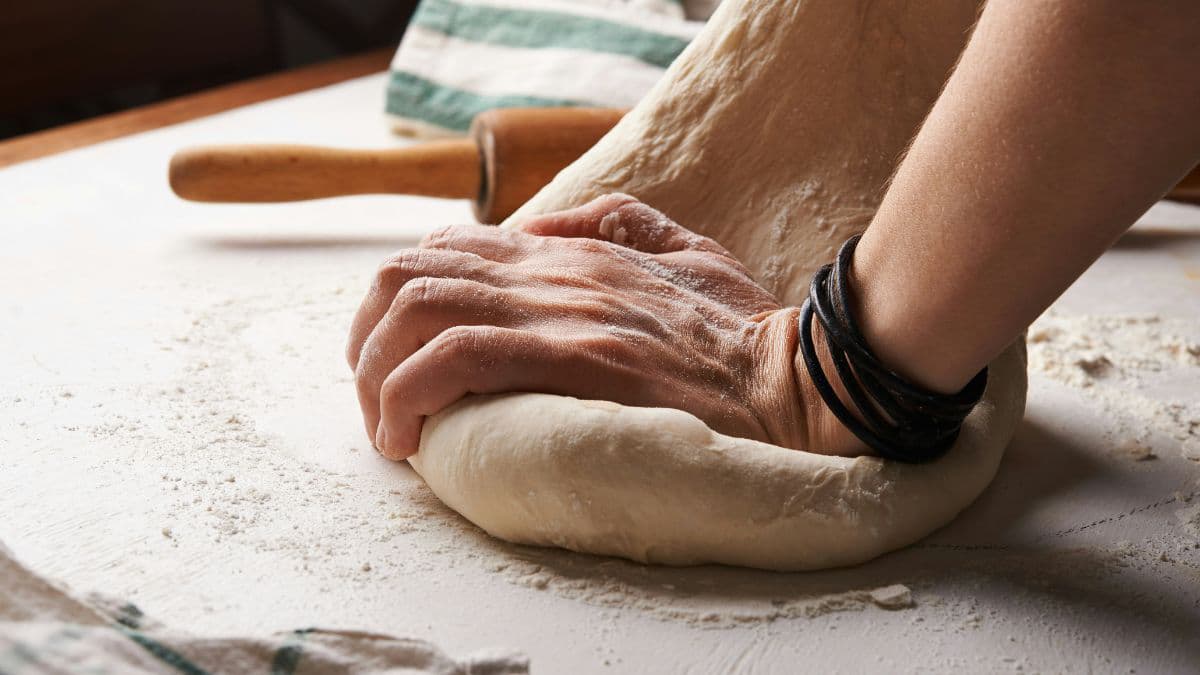 Making a soft dough