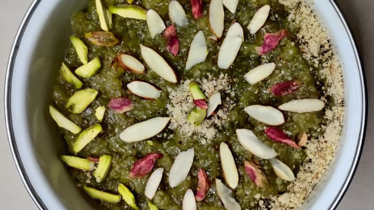 Lauki halwa for Sawan fast