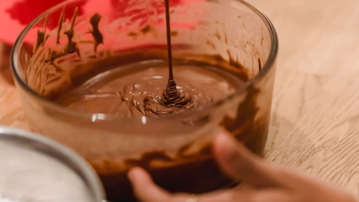 Brownie batter
