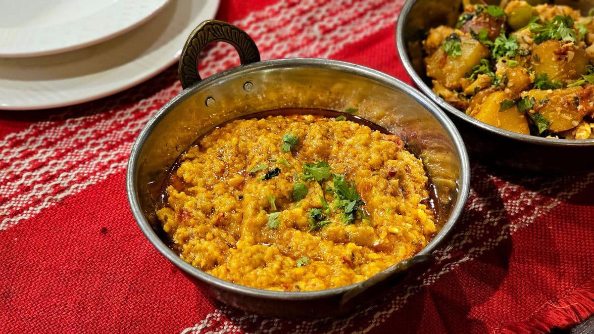 Indian moong dal khichdi