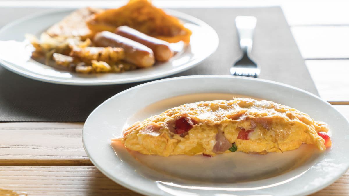 Cheese omelette