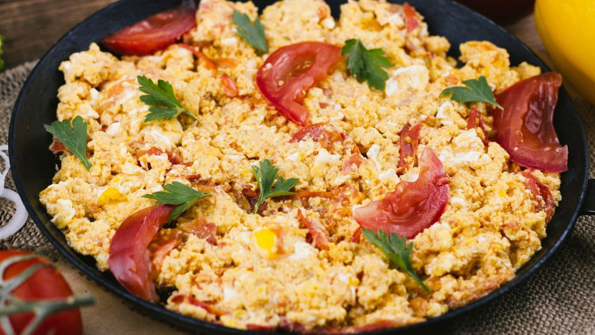 Egg bhurji for pav